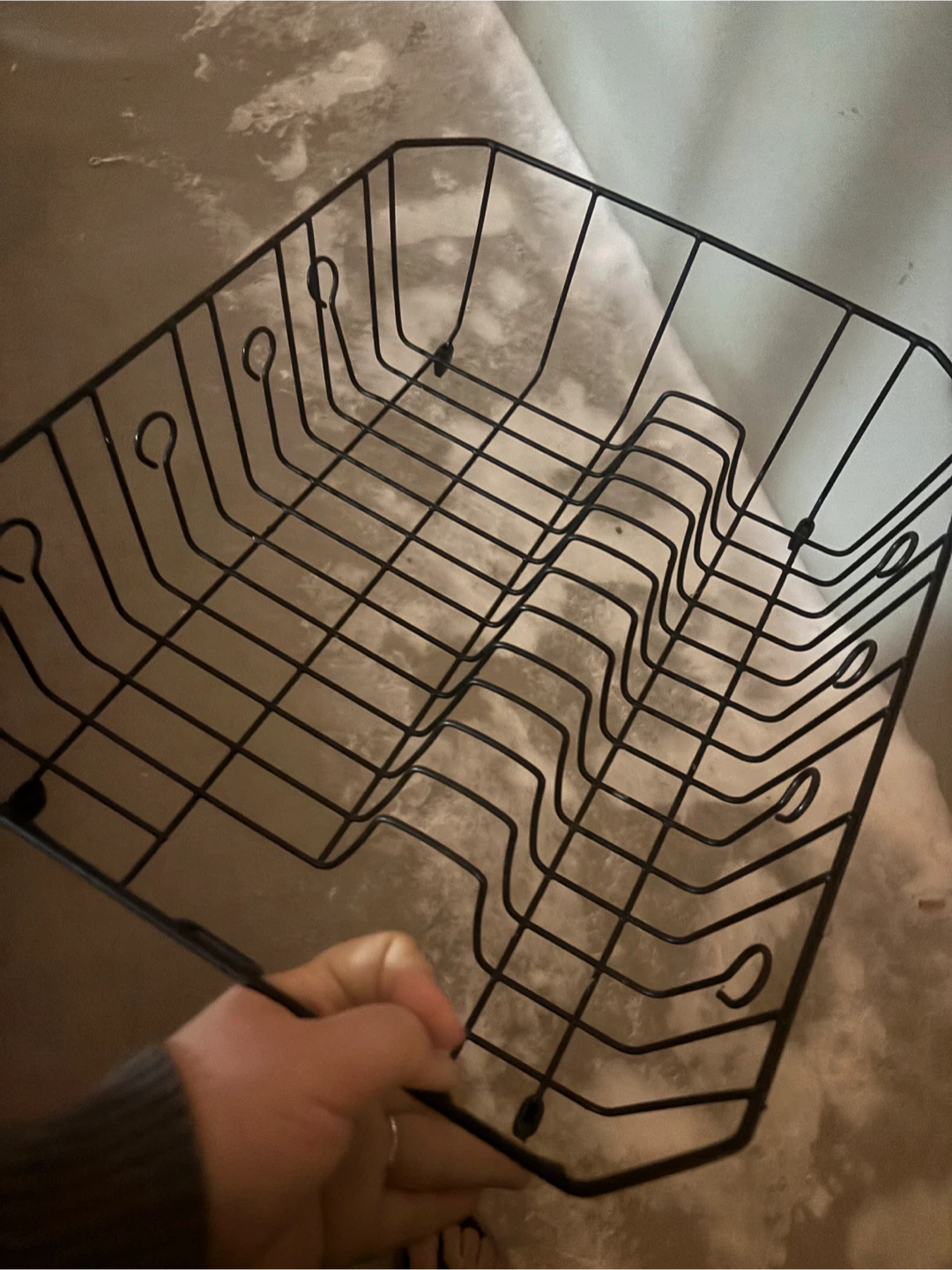 Black Wire Dish Rack