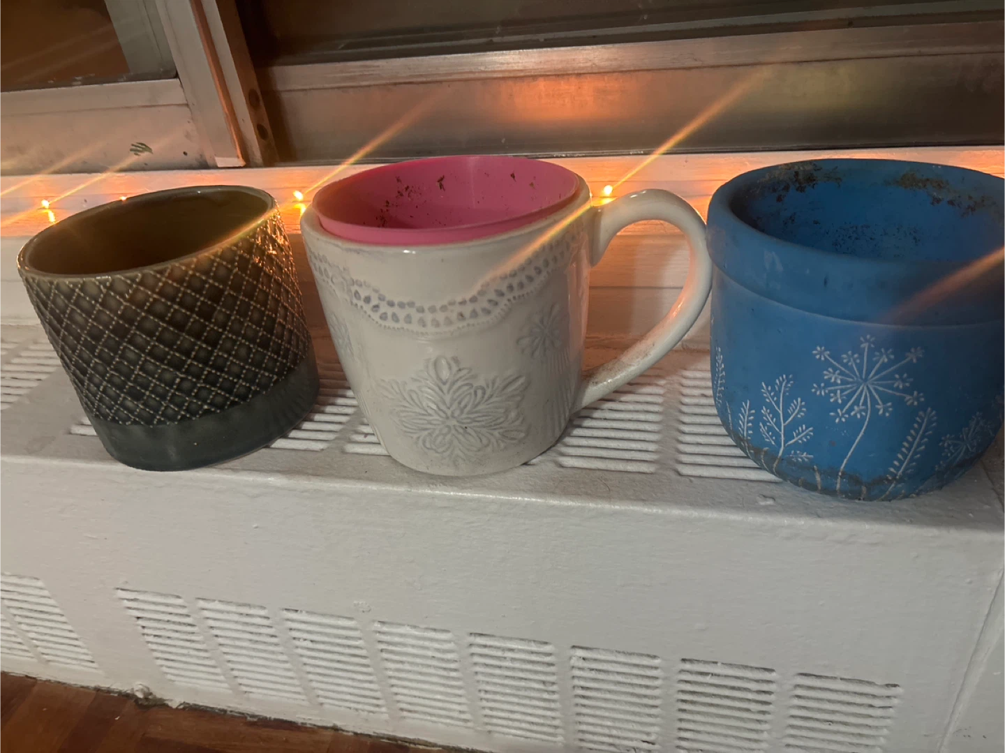 Set of 3 Decorative Flower Pots
