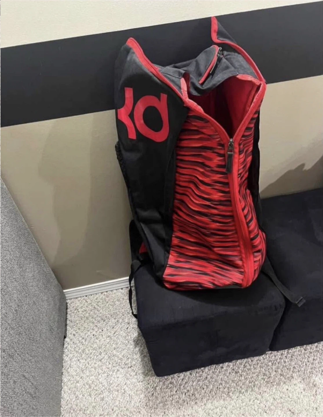 Nike KD Backpack - Black & Red - photo 2