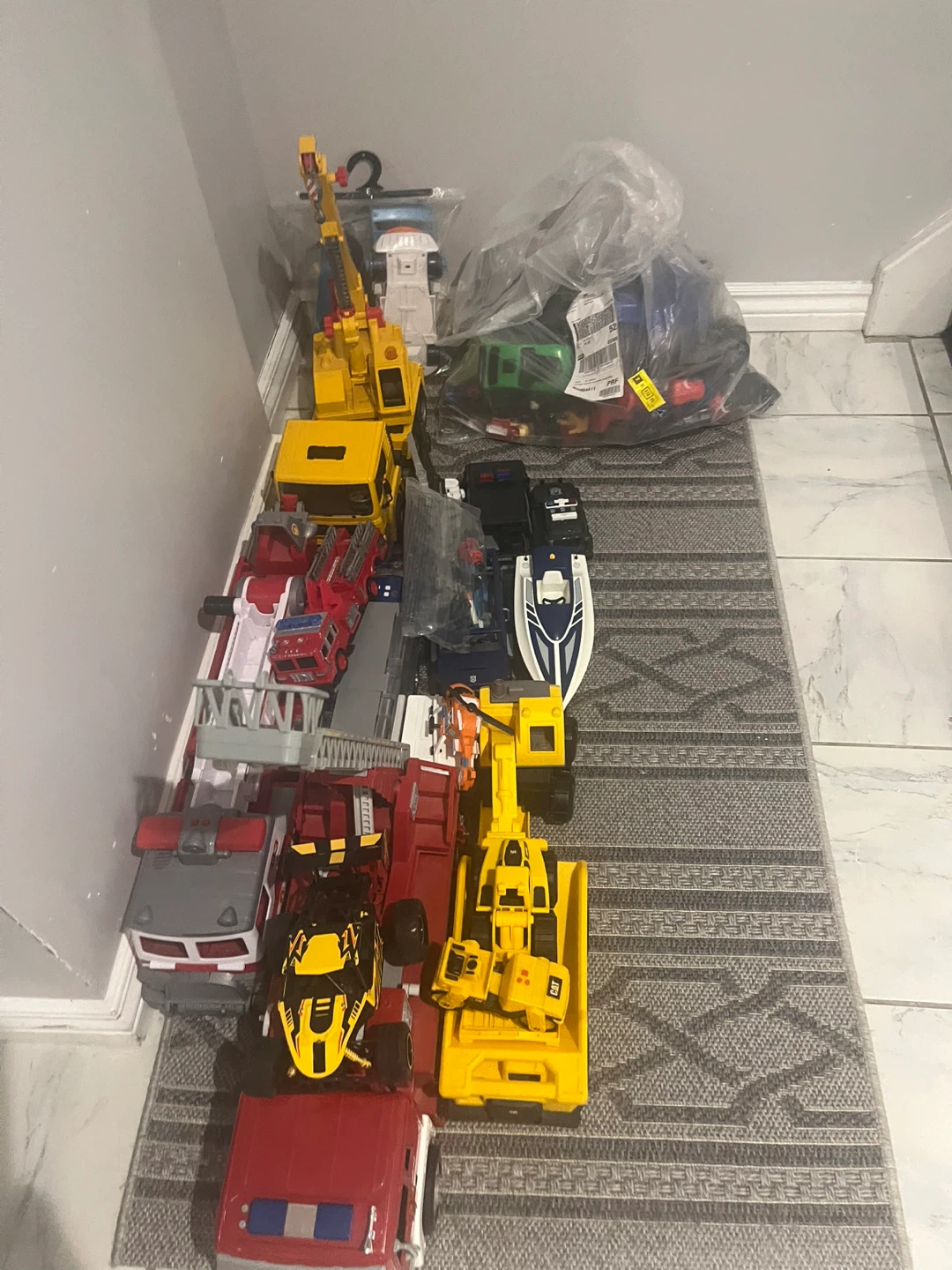 Kids trucks and toys