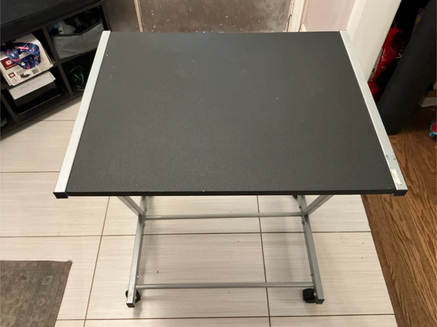 Black Rolling Table