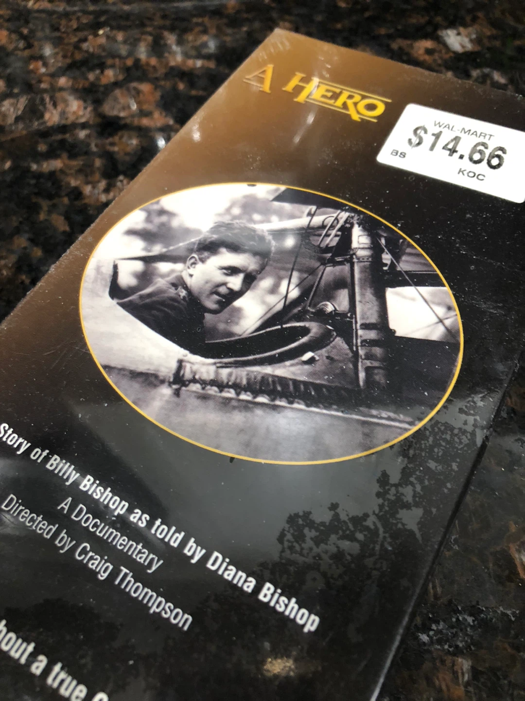 NEW! “A HERO TO ME” The story of Billy Bishop