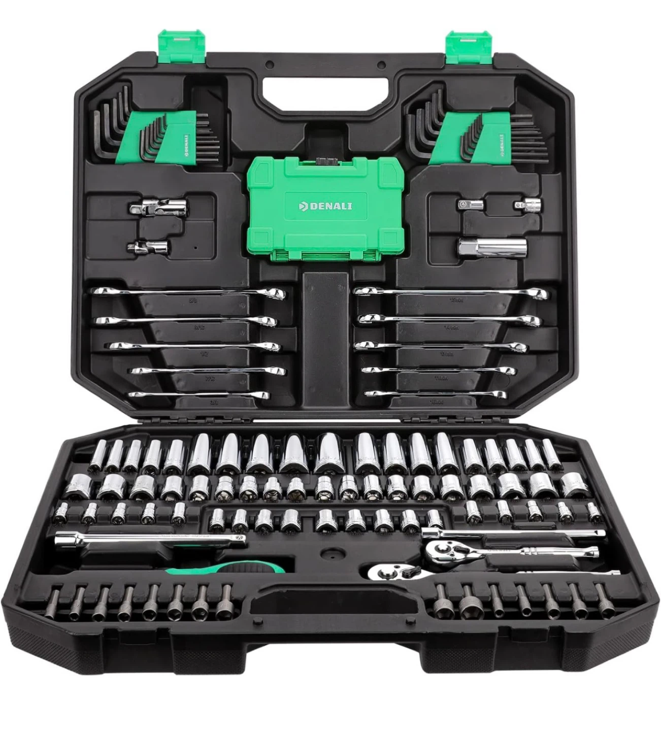 *Brand New*Denali 142-Piece Mechanics Tool Kit and Socket Set