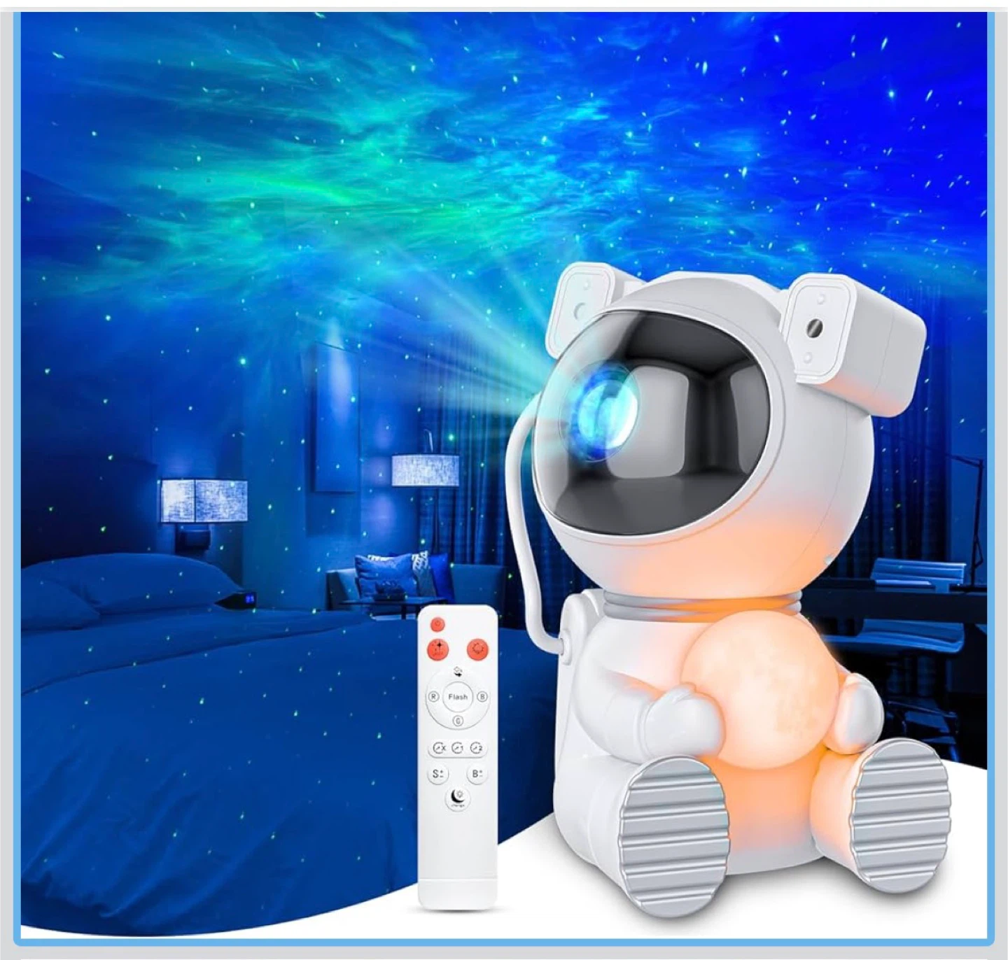 Astronaut Galaxy Projector Night Light