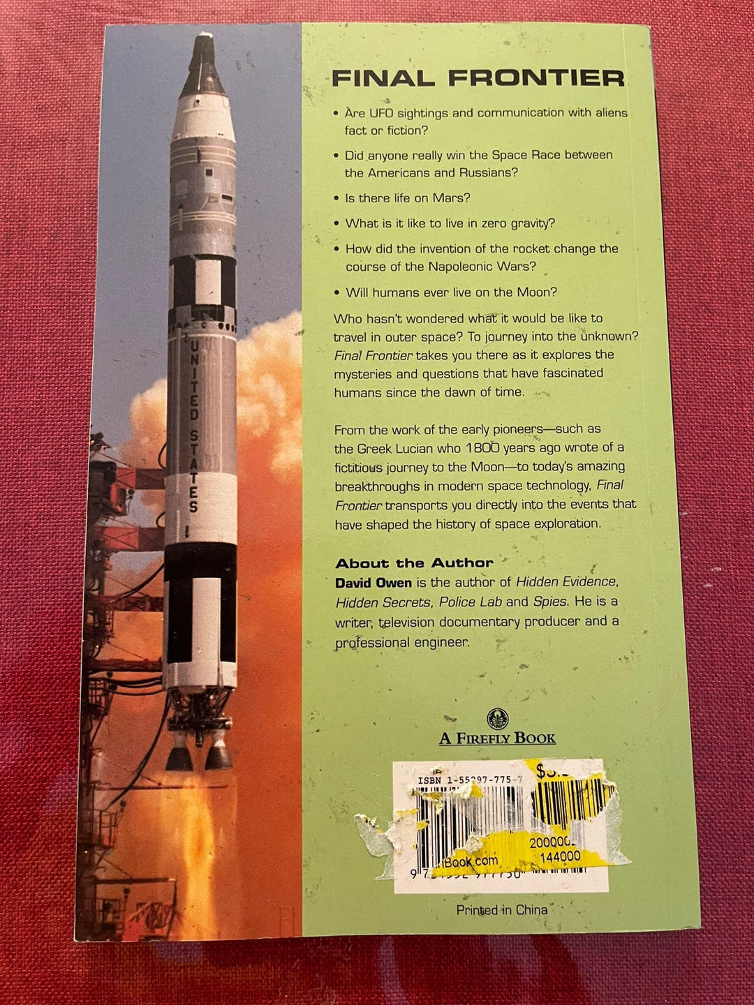 Final Frontier: Voyages into Outer Space by David Owen - photo 2