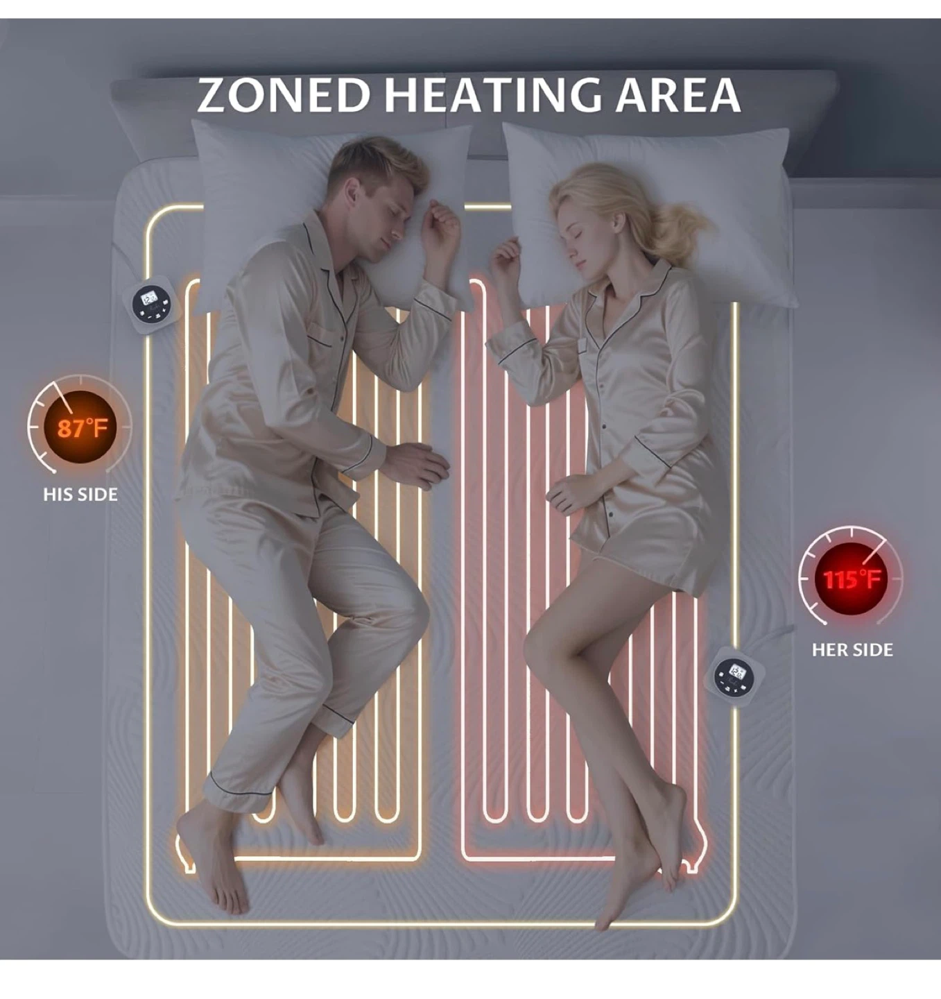 Heated Mattress Pad - Queen size - photo 2