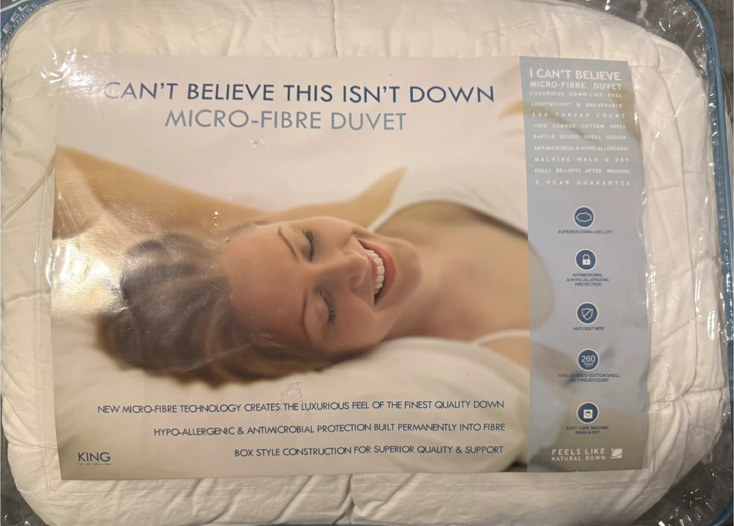 Micro-Fibre Duvet - Like New! - photo 4