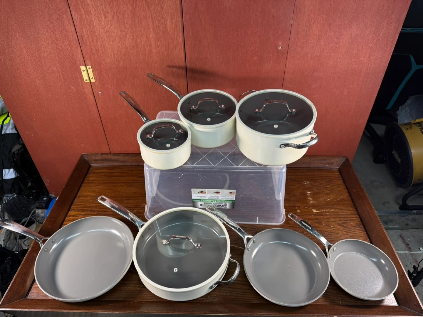GreenPan Eras Ceramic Non-Stick 11-Piece Cookware Set - photo 2