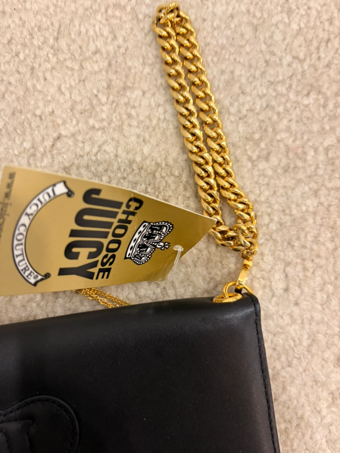 Juicy couture black vintage wallet wristlet - photo 3