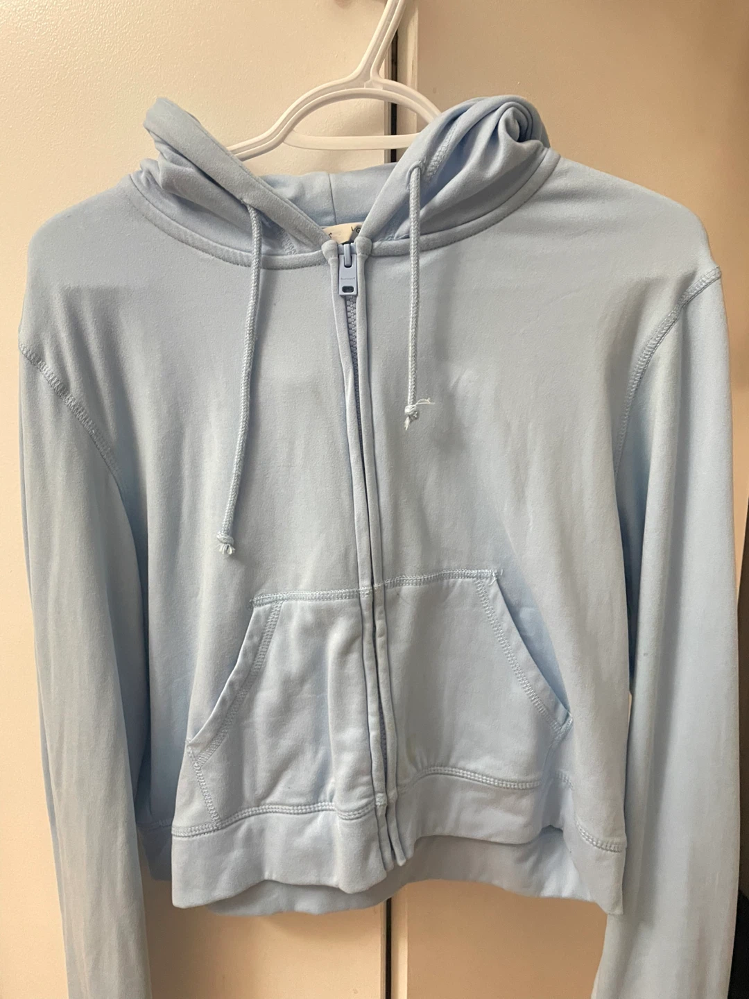 Bluenotes Blue Zip-Up Hoodie