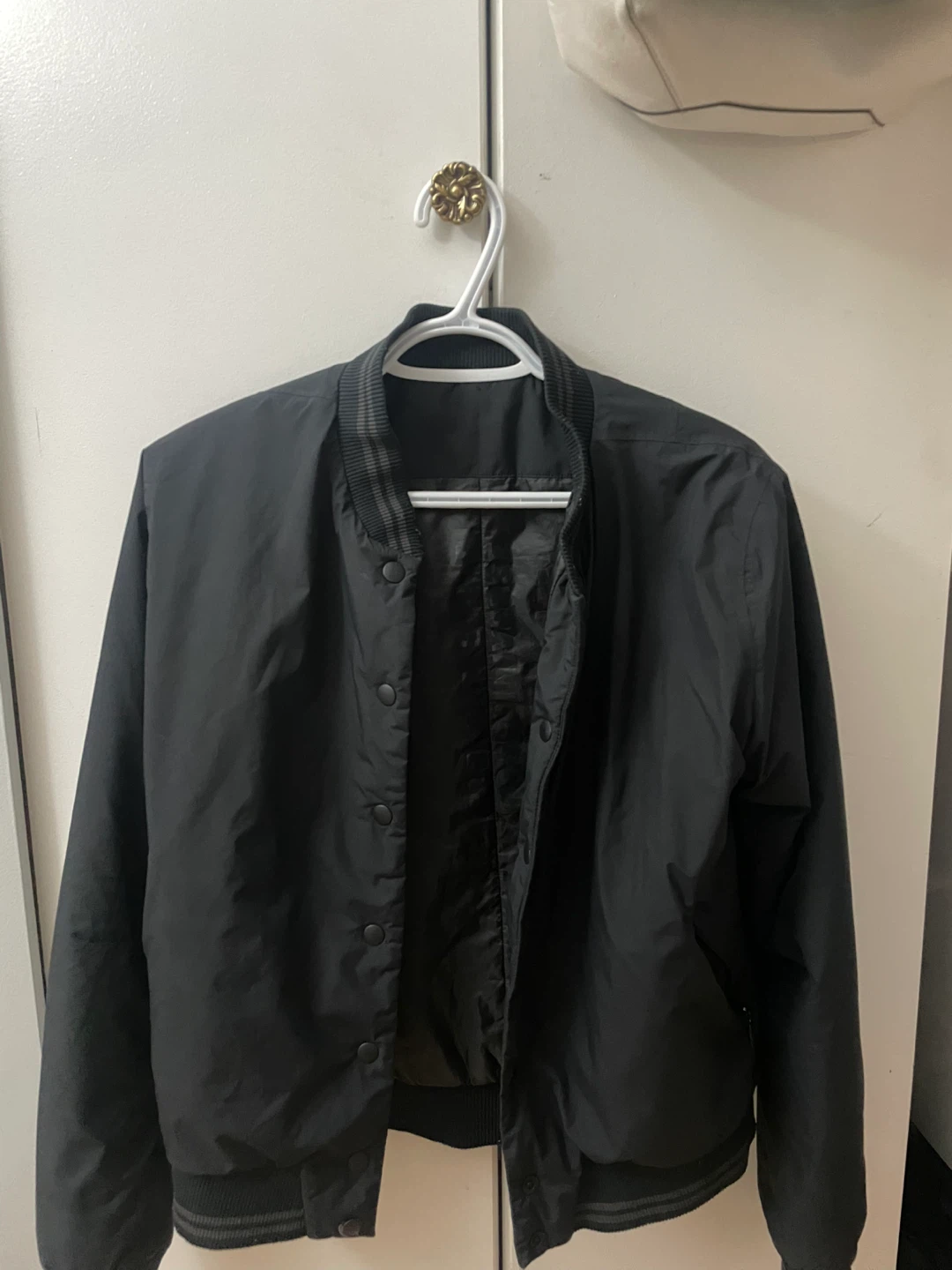 RYU Black Bomber Jacket