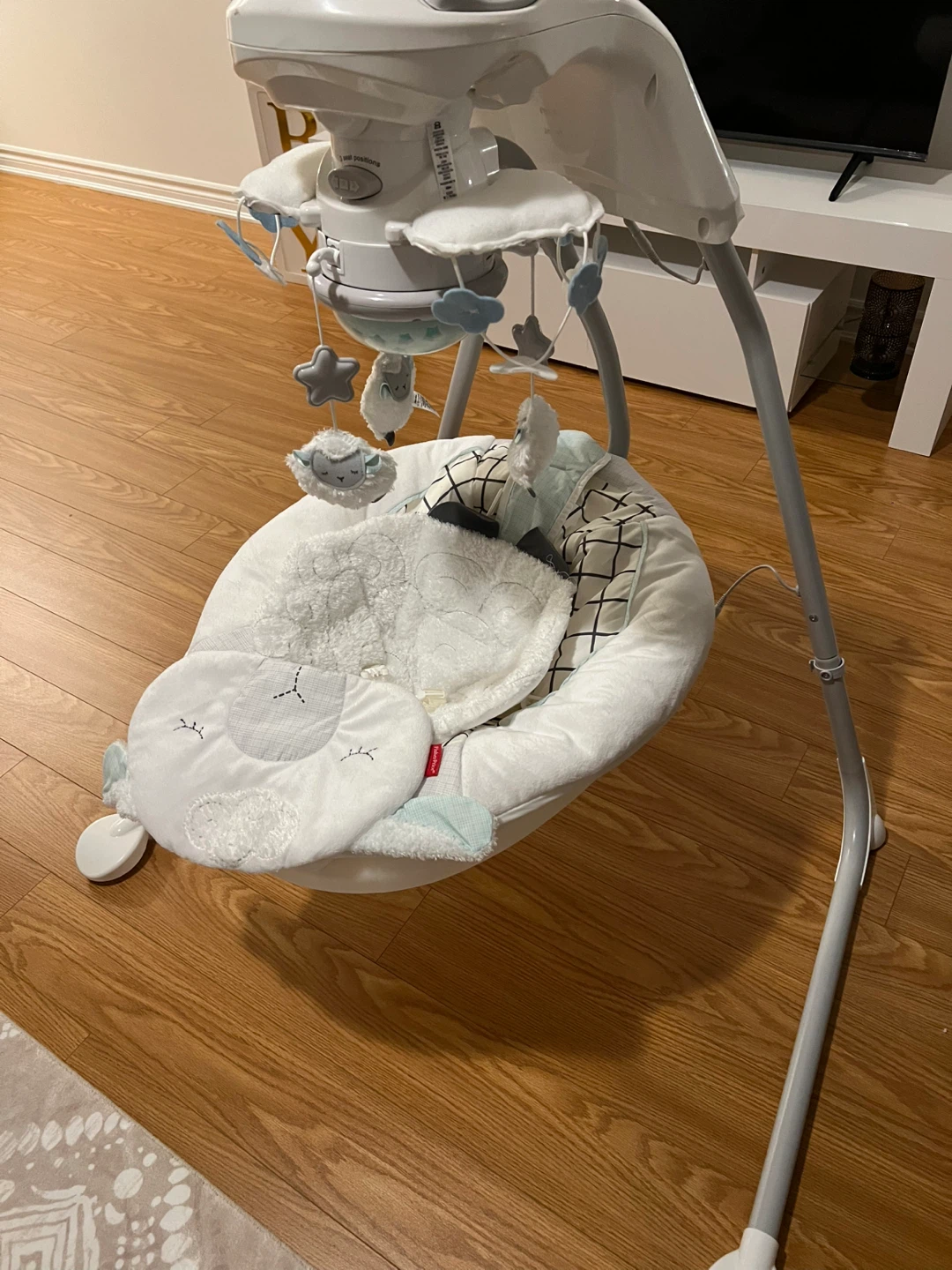 Fisher-Price Sweet Snugapuppy Dreams Cradle 'n Swing - photo 2