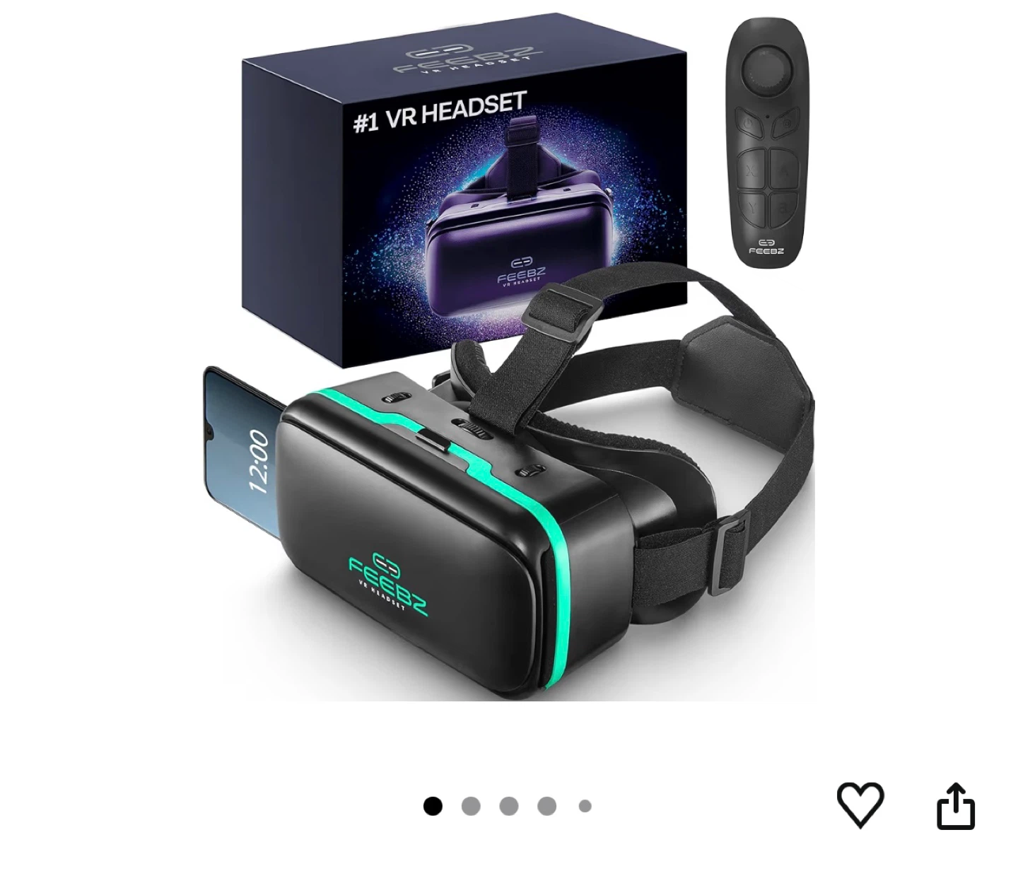 FEEBZ VR Headset - Virtual Reality Headset