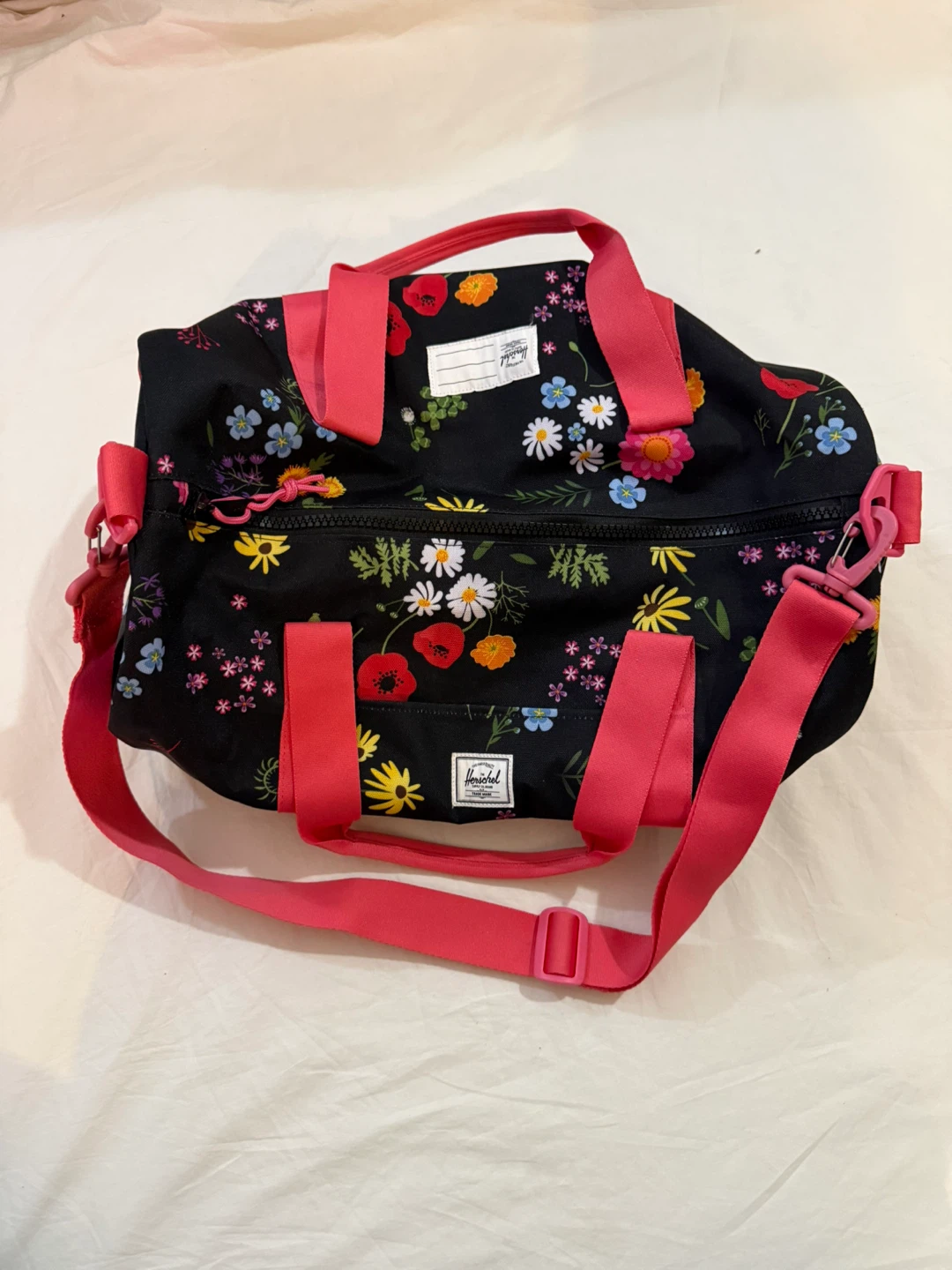 Herschel Floral Print Duffle Bag