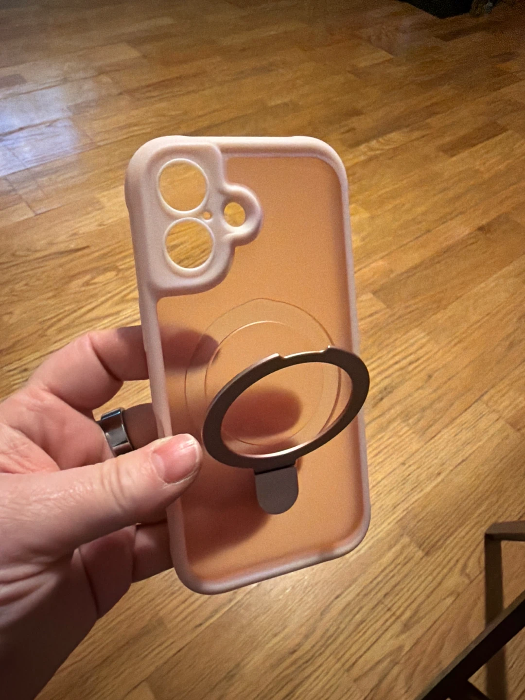 Mocca iPhone Case with Ring Holder iPhone 17🥕 - photo 3