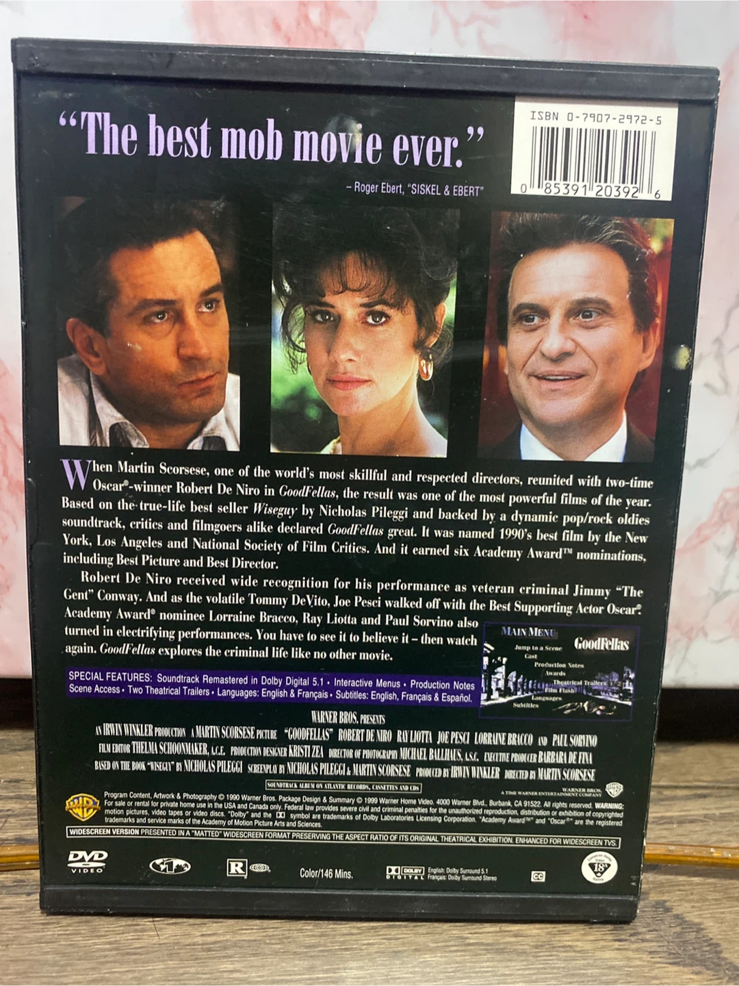 GoodFellas DVD - Martin Scorsese Film - photo 2