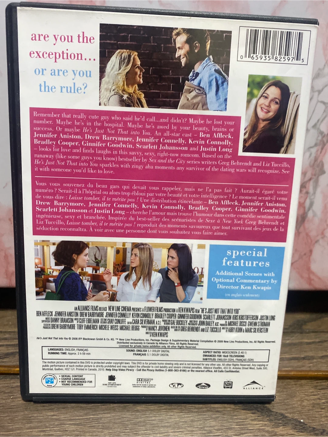 He's Just Not That Into You DVD - photo 2