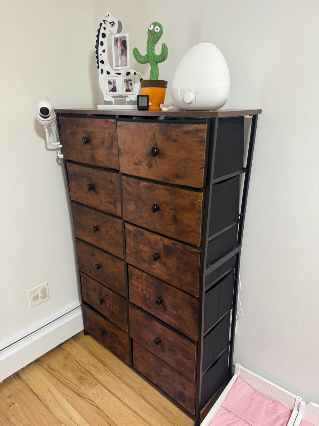 Rustic Brown Dresser with 12 Drawers - photo 2
