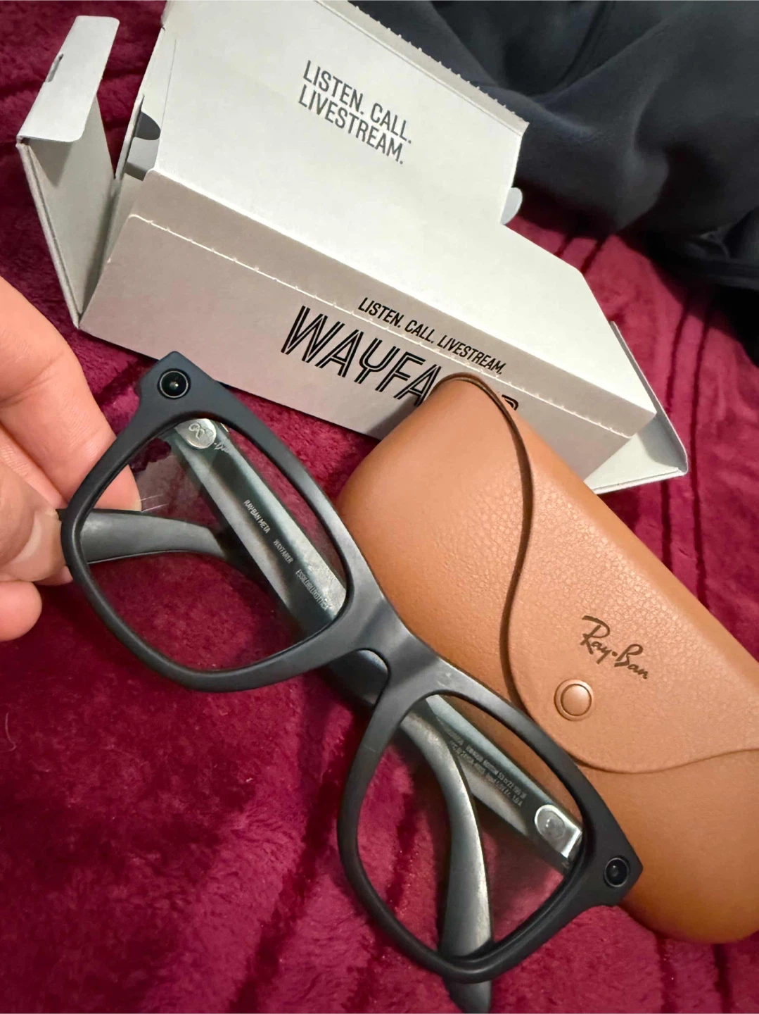 Ray-Ban Wayfarer Meta Smart Glasses - photo 2