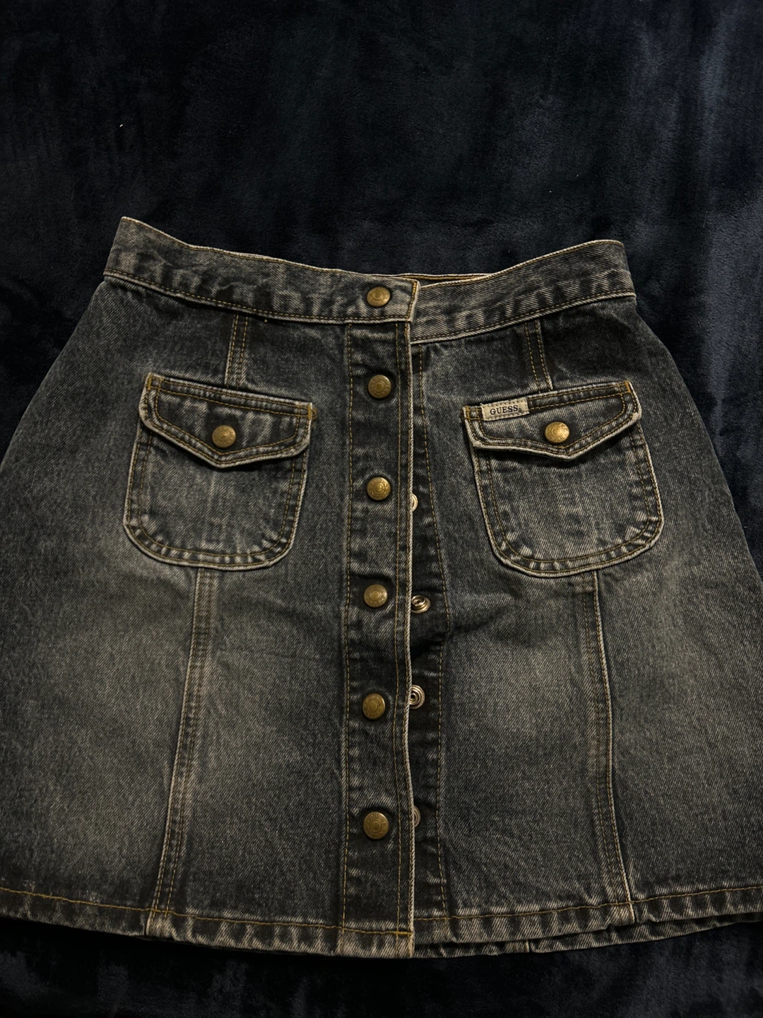 Guess Jeans Denim Mini Skirt, Size 27