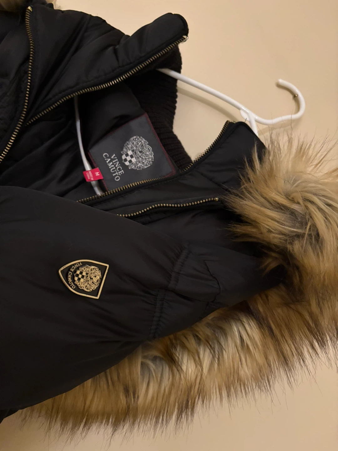 Black Puffer Coat - photo 4