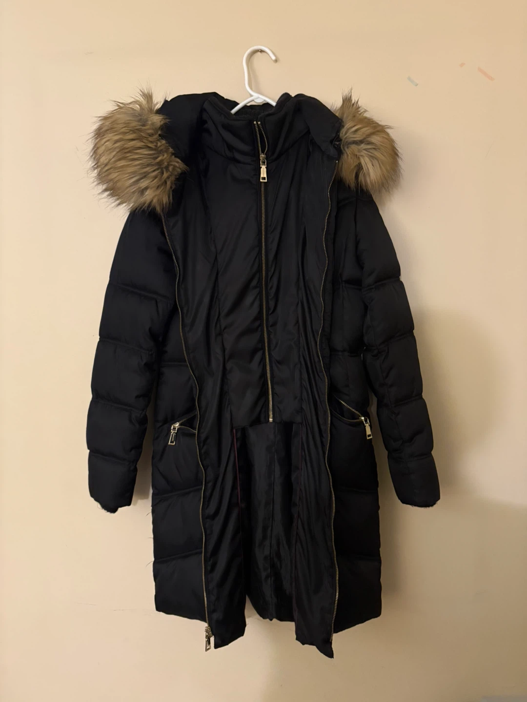 Black Puffer Coat - photo 2