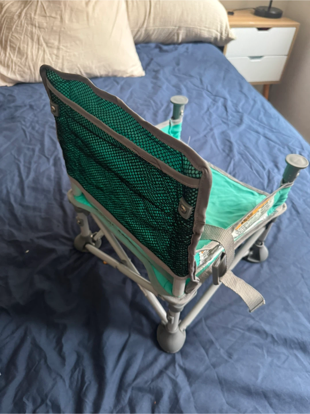 Summer Infant Pop and Sit Portable Booster - Green - photo 3