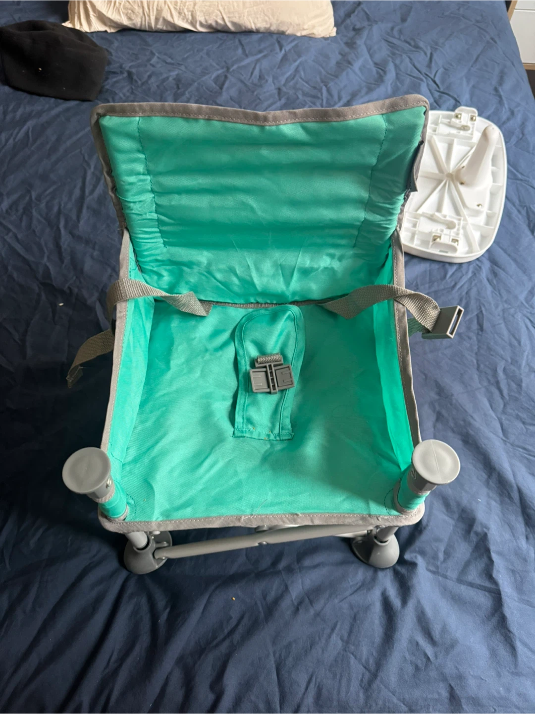 Summer Infant Pop and Sit Portable Booster - Green - photo 2