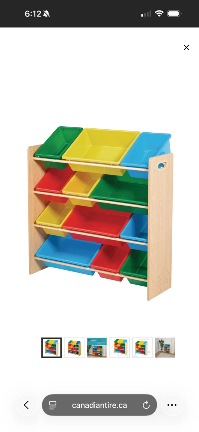 For Living 12-Bin Organizer (kids) - photo 2