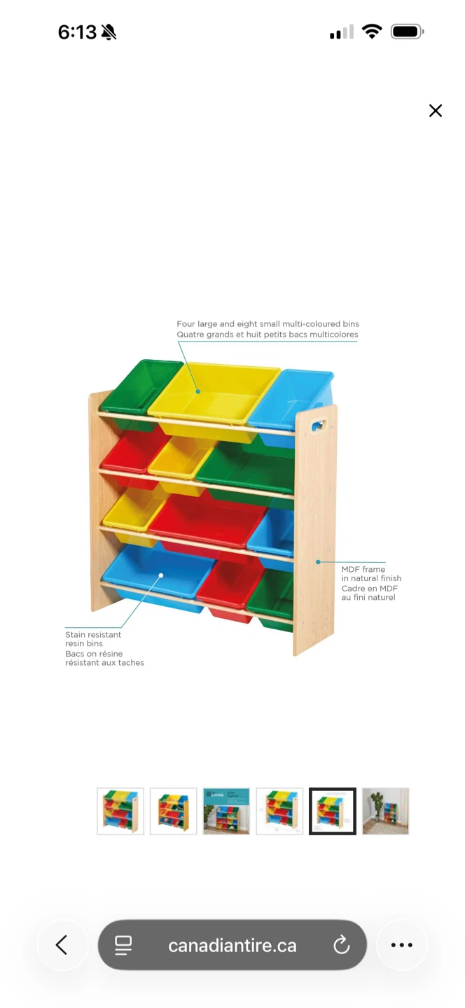 For Living 12-Bin Organizer (kids) - photo 3
