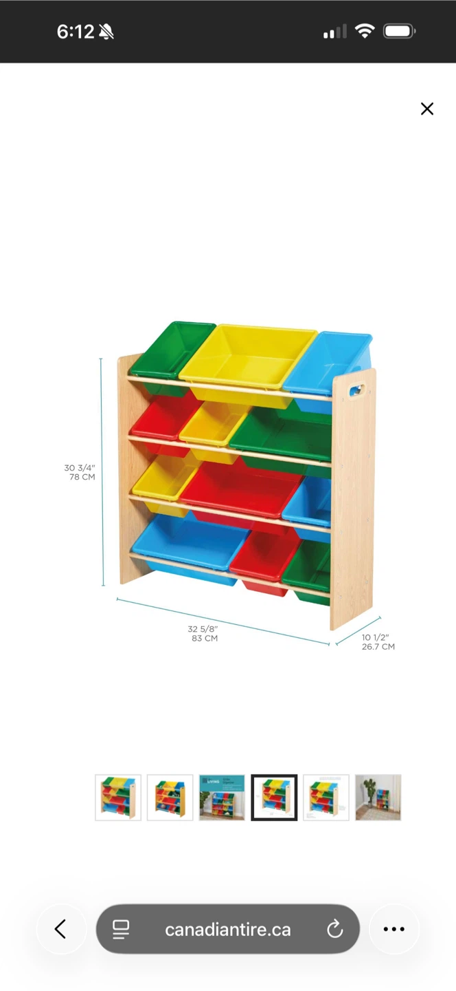 For Living 12-Bin Organizer (kids) - photo 4
