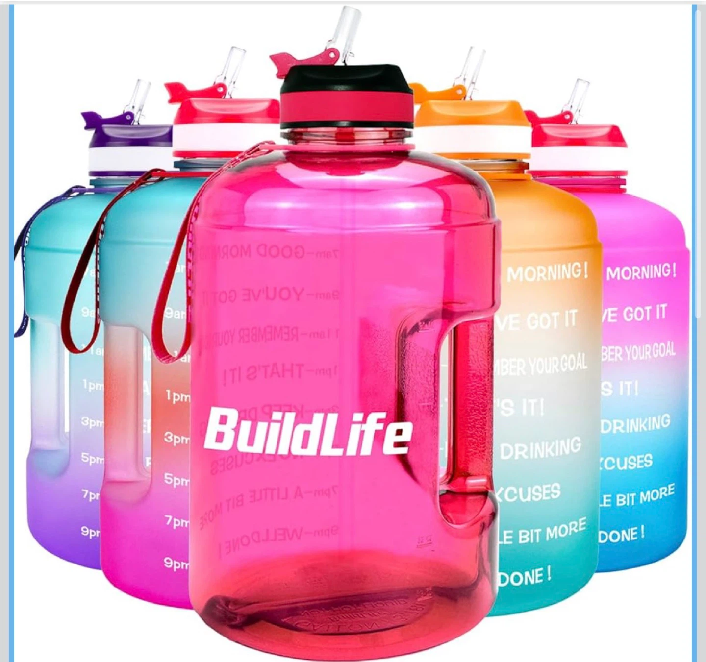 BuildLife Gallon Water Bottle