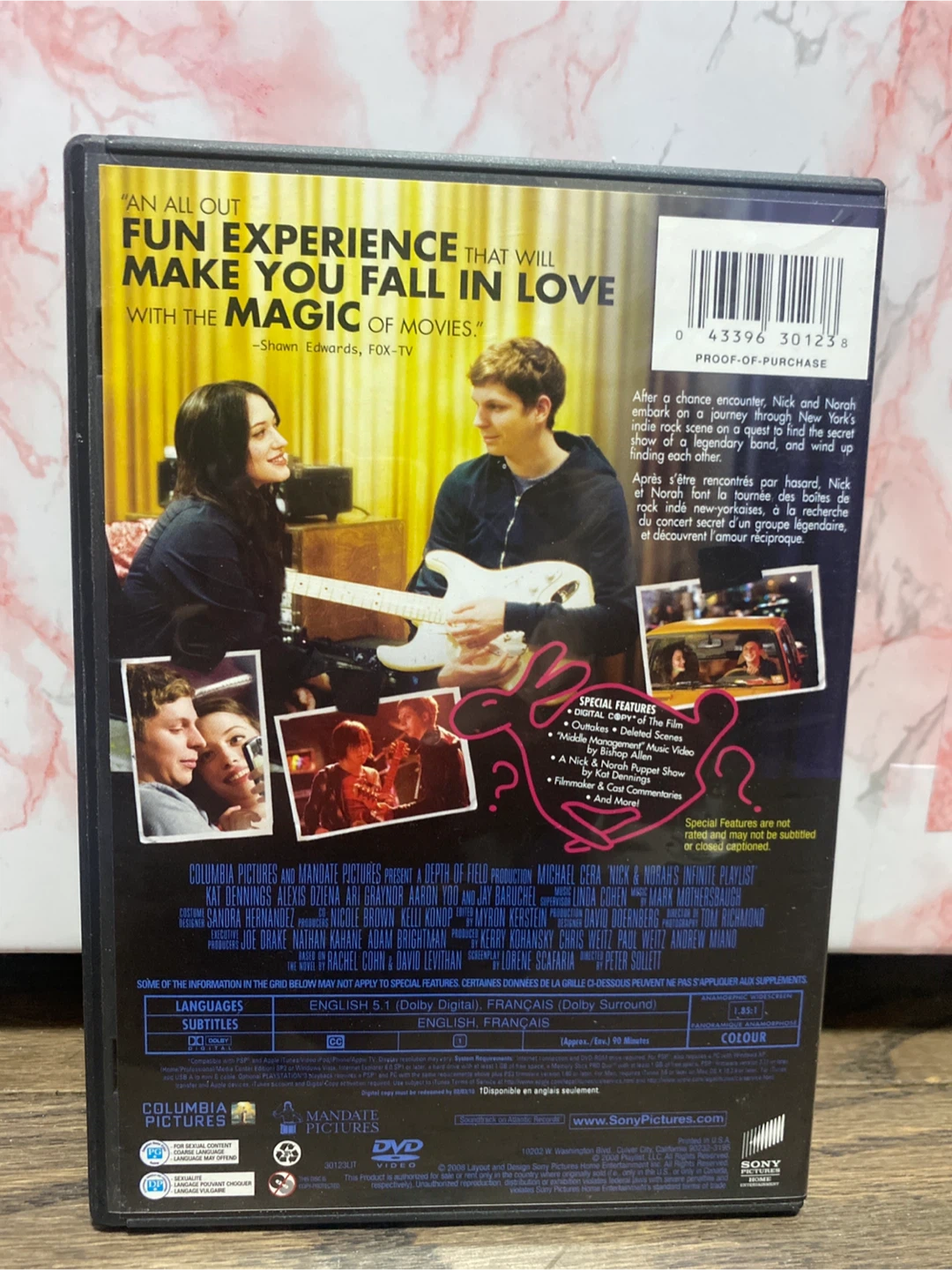 Nick & Norah's Infinite Playlist DVD - photo 2