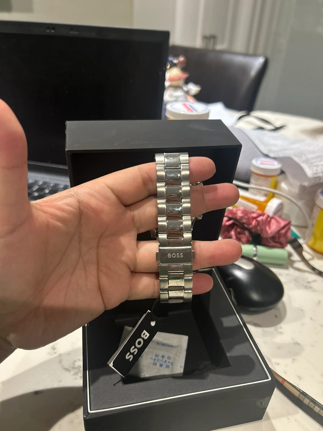 Hugo Boss Chronograph Watch, Silver - photo 4