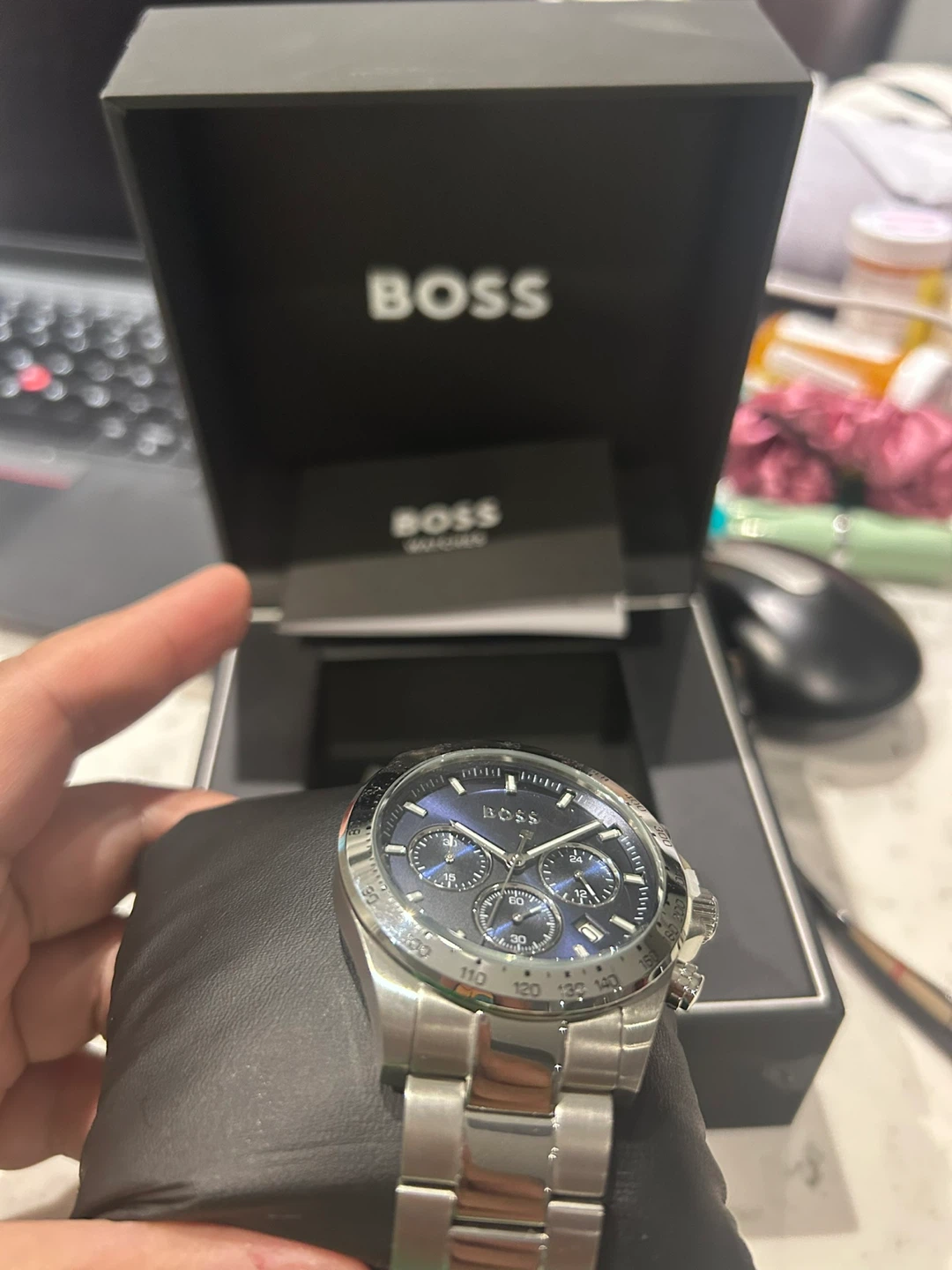 Hugo Boss Chronograph Watch, Silver - photo 2