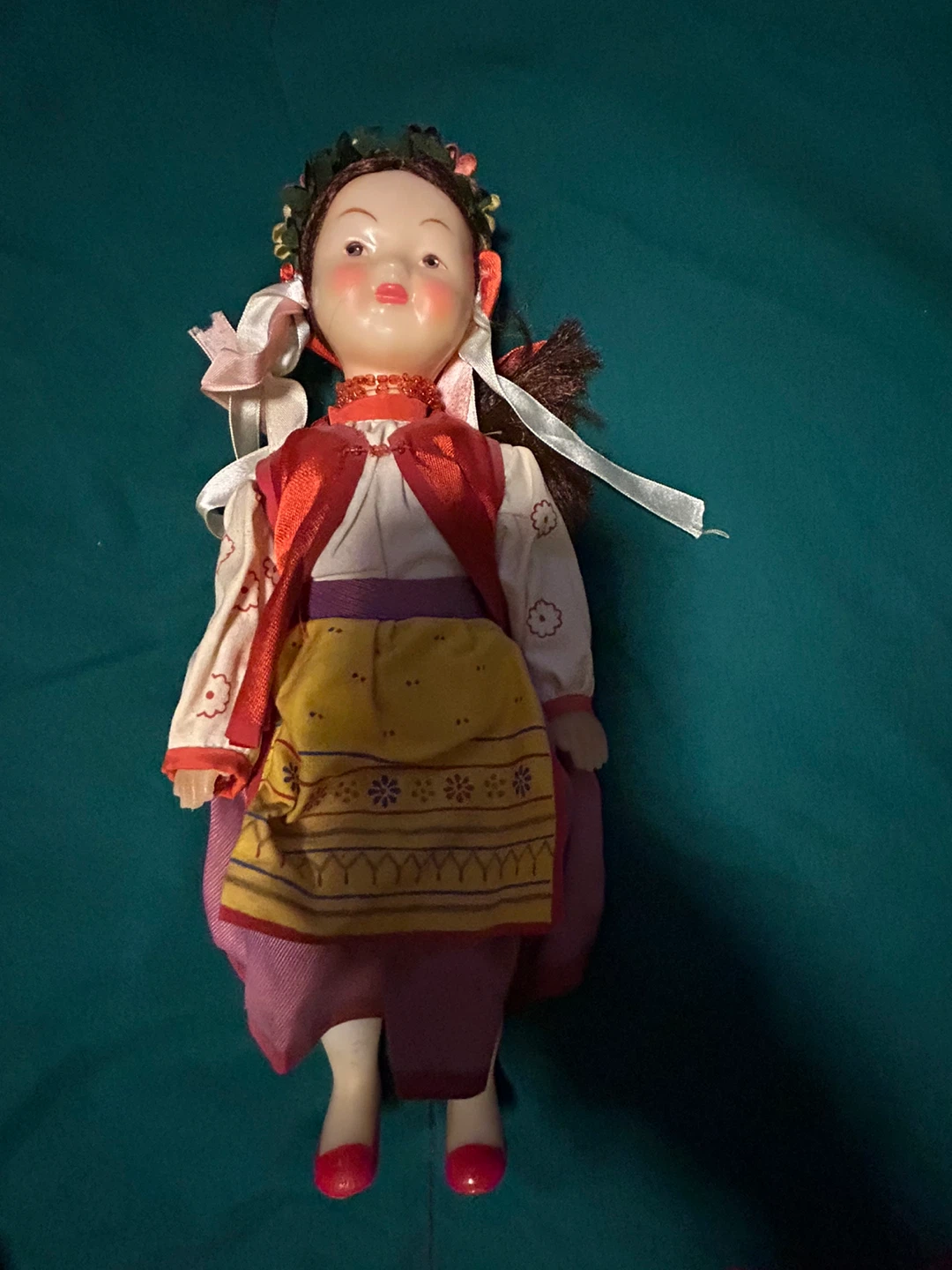 Vintage Doll with Traditional Dress