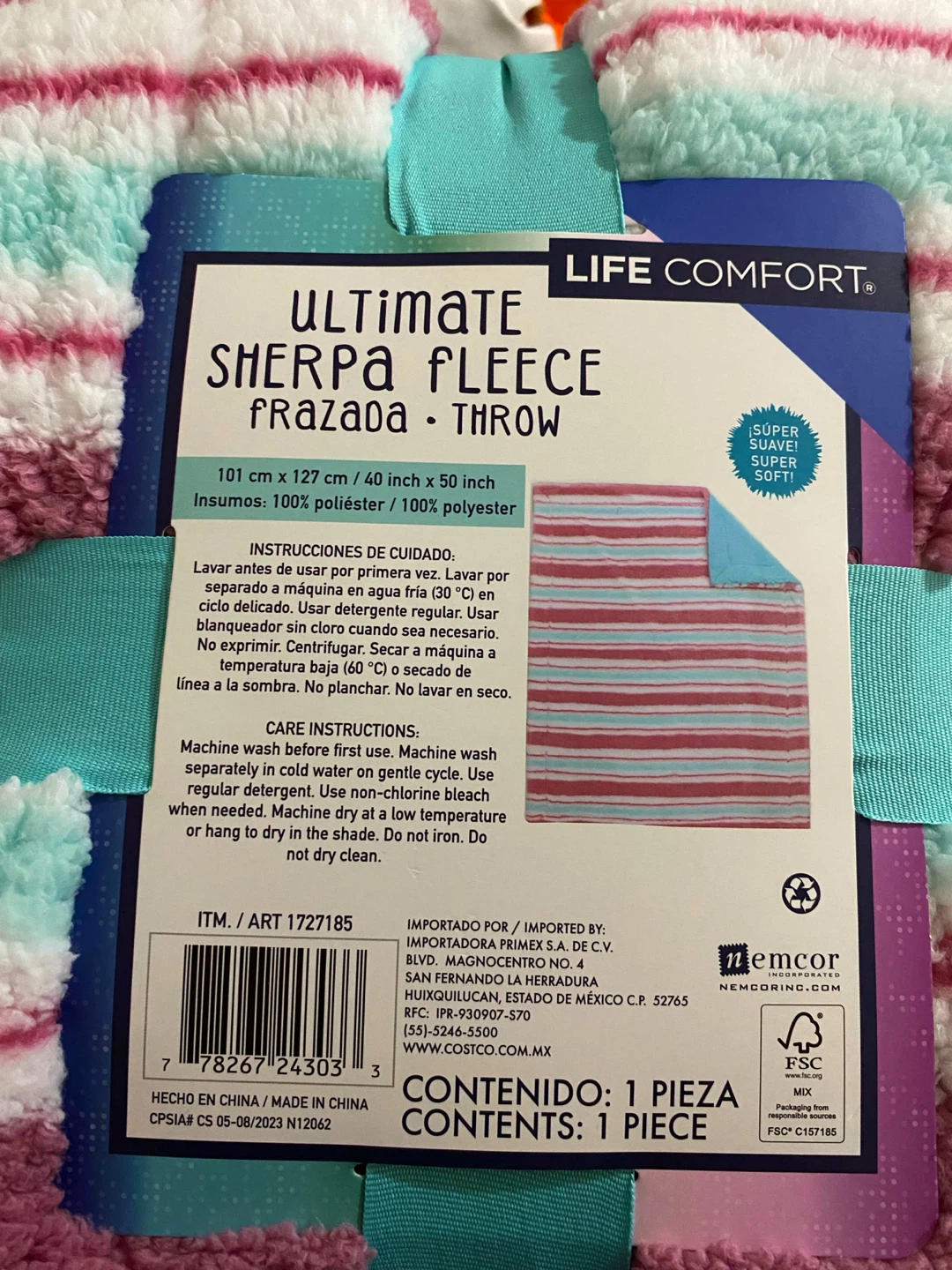 Cozy Throw Blanket