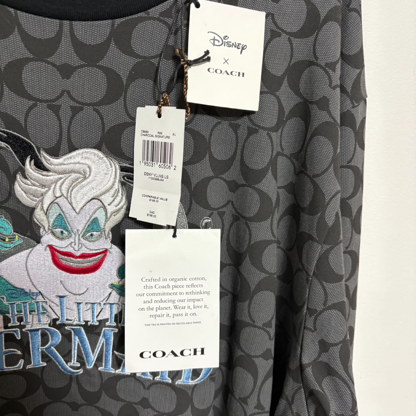 Disney x Coach Little Mermaid Shirt - XL - photo 2