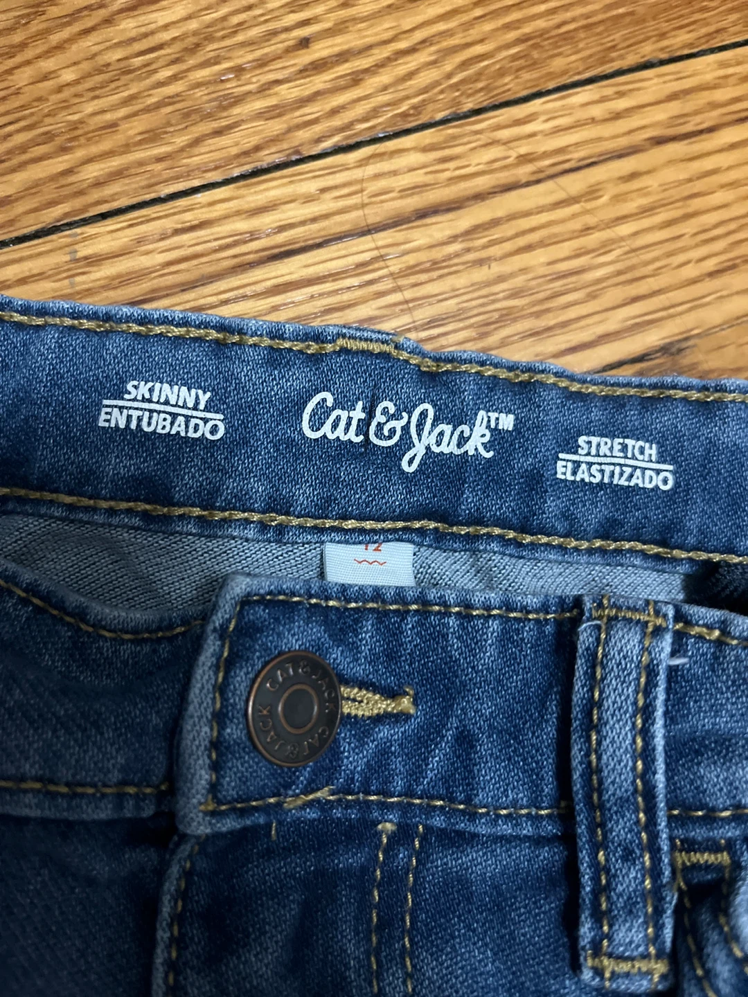 Cat & Jack Size 12 Skinny Jeans - photo 3