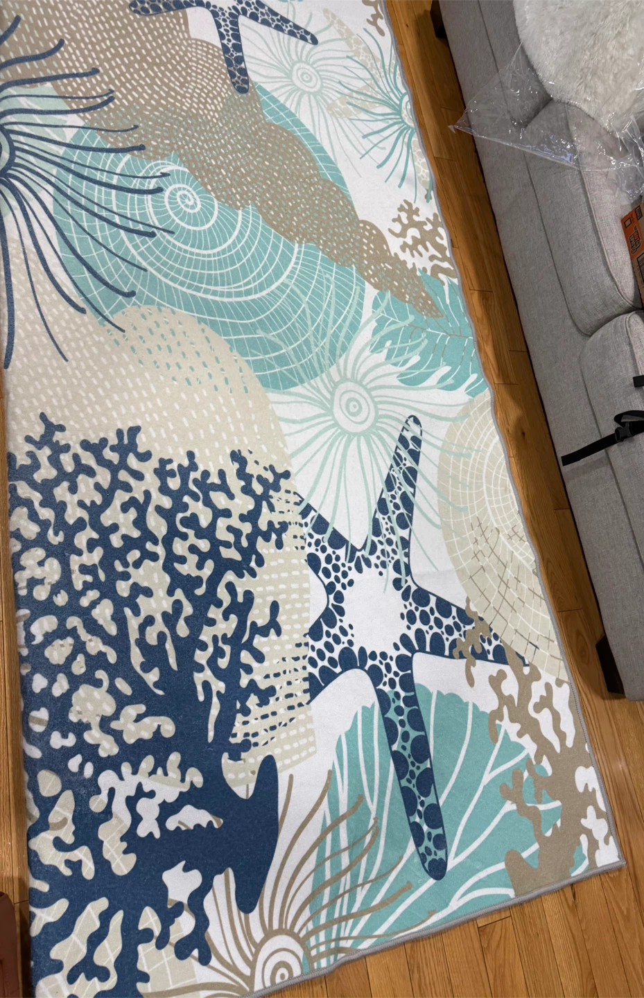Coastal Style Area Rug - Sea Life Design - photo 4
