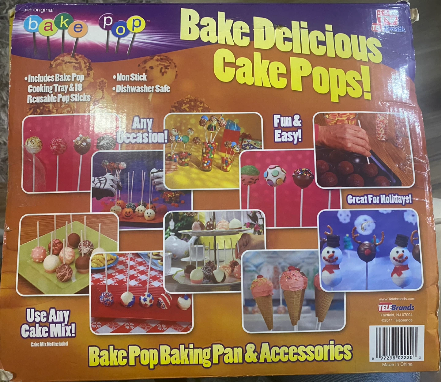 Bake Pop Baking Pan & Accessories - Makes 18 Pops! - photo 4