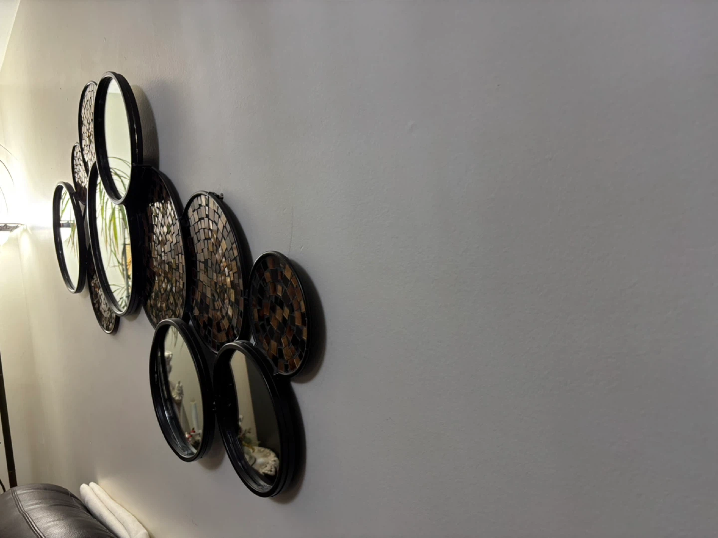 Mosaic Round Mirrors Wall Decor - photo 5