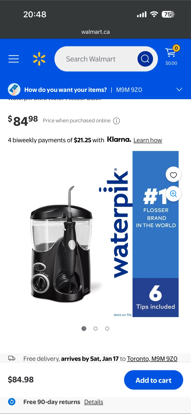 Waterpik Ultra Water Flosser - Black - photo 2