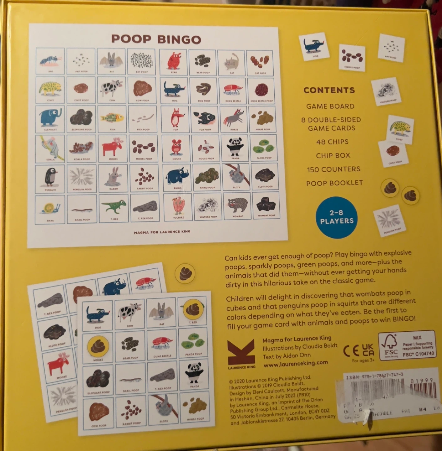 Poop Bingo Game for Kids - photo 2