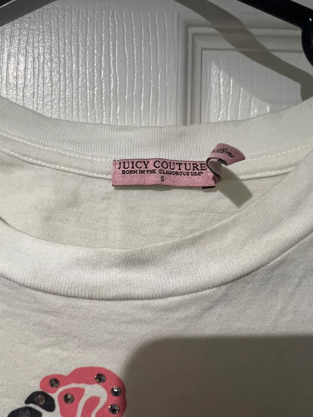 Juicy Couture White T-Shirt - Size S - photo 2