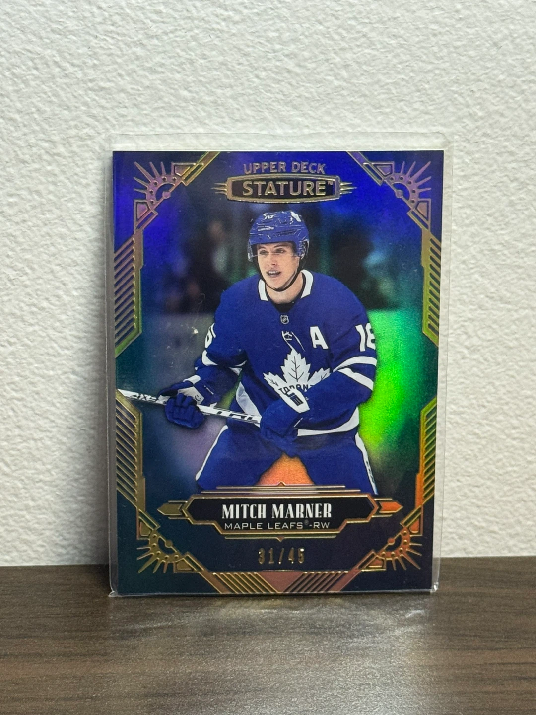 Mitch Marner Upper Deck Stature Card /45