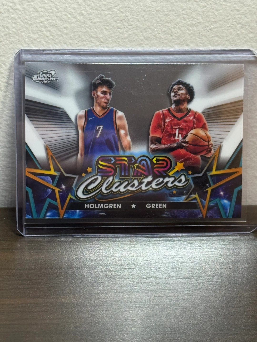 Topps Chrome Star Clusters Jalen Green & Chet Holmgren