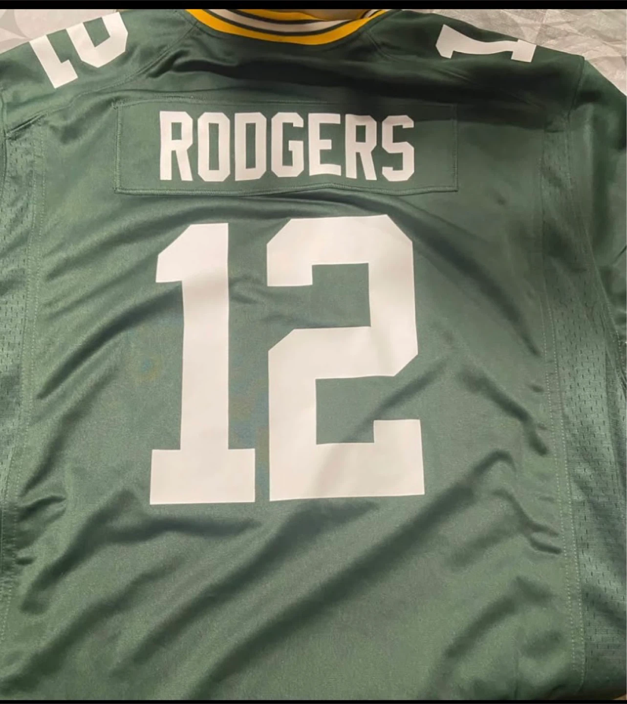 🥕Nike Green Bay Packers Rodgers Jersey - XXL - photo 2