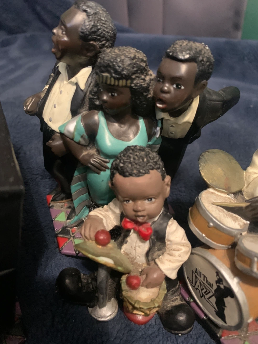 Enesco 1994 All That Jazz Parastone Piano Drum Singers Kid - photo 3