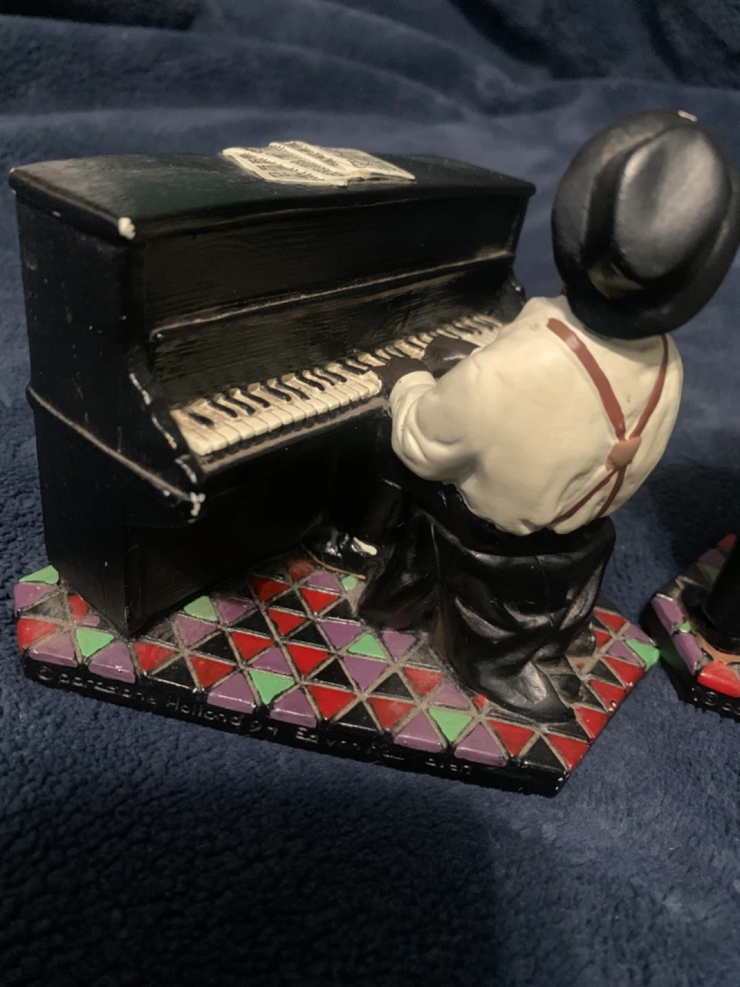 Enesco 1994 All That Jazz Parastone Piano Drum Singers Kid - photo 5